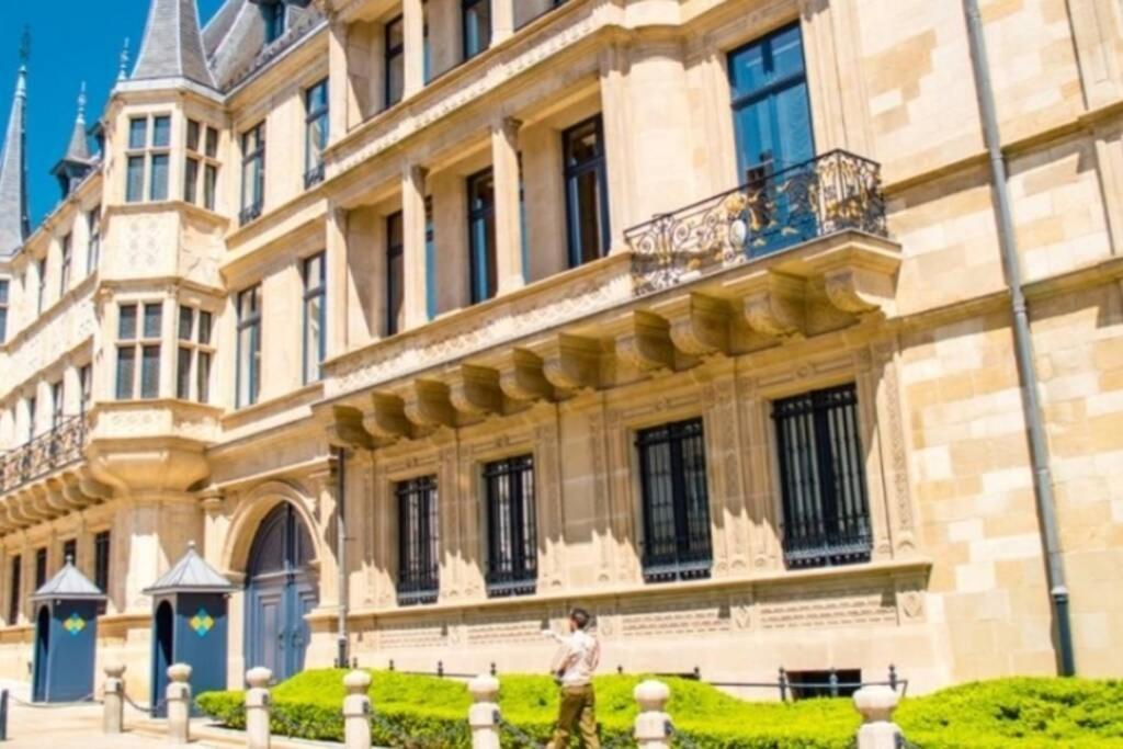 Large Family Retro Flat In City Center- Large Terrace & Garden View, Free Parking Luxembourg Ngoại thất bức ảnh