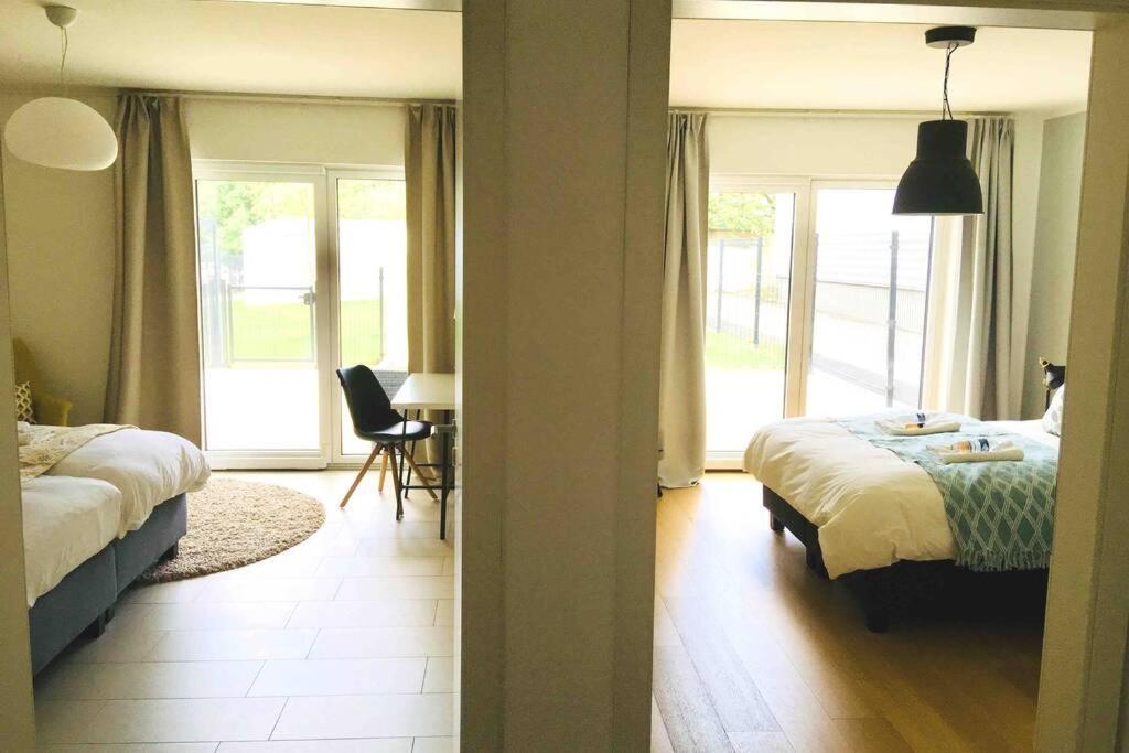 Large Family Retro Flat In City Center- Large Terrace & Garden View, Free Parking Luxembourg Ngoại thất bức ảnh